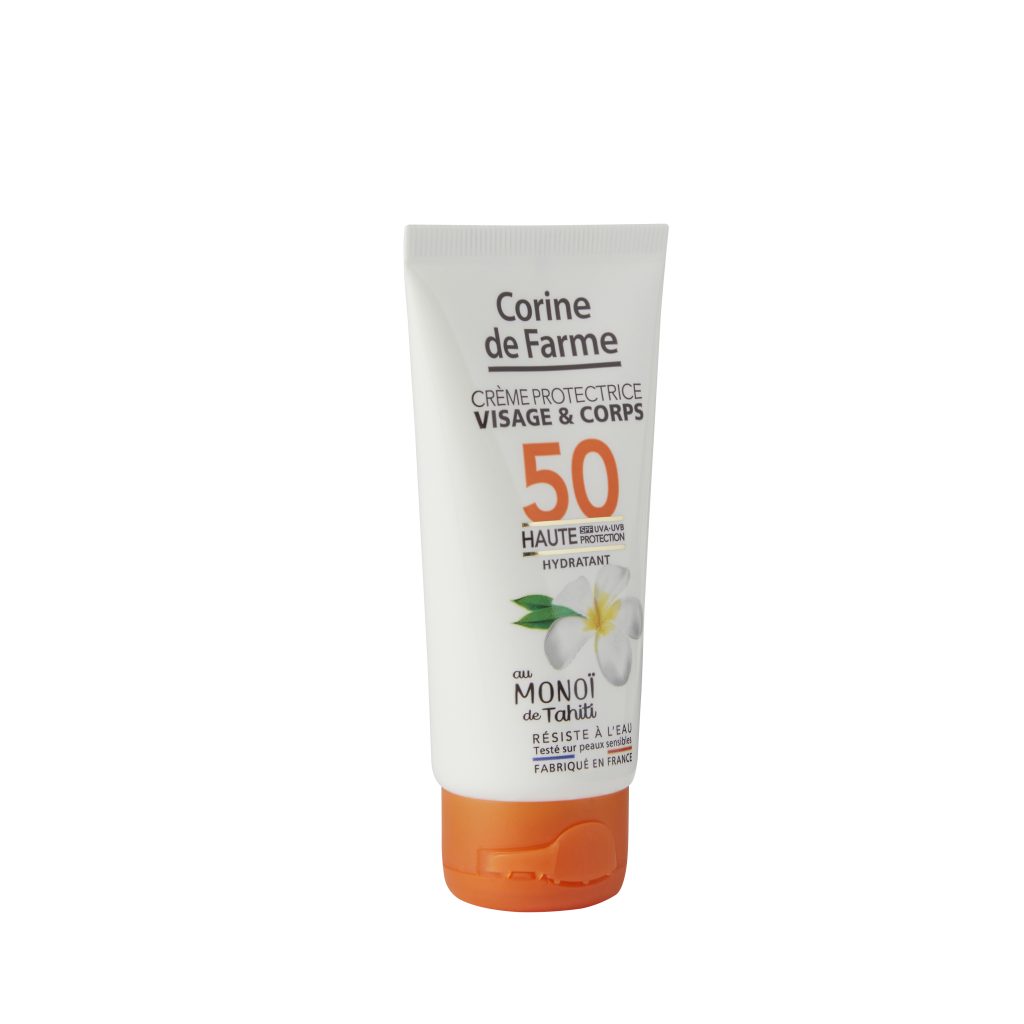 Krem przeciwsłoneczny do twarzy i ciała SPF50 Corine de Farme