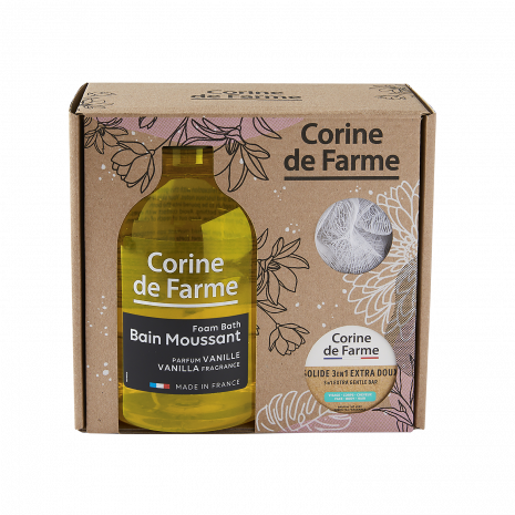 Coffret Bain Moussant Parfum Vanille