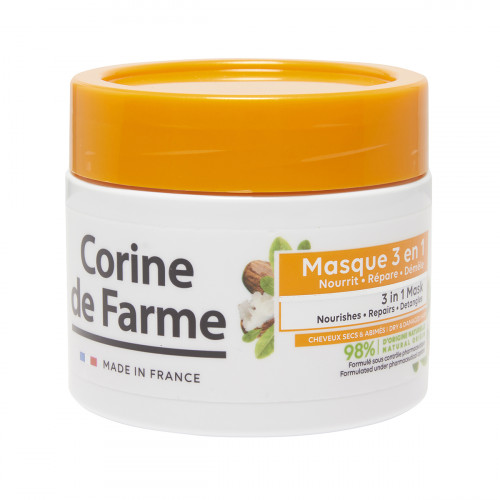 Masque 3en1 Nourrit - Répare - Démêle 300ml