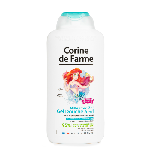 Gel douche 3 en 1 Corps, Cheveux & Bain moussant La Petite Sirène